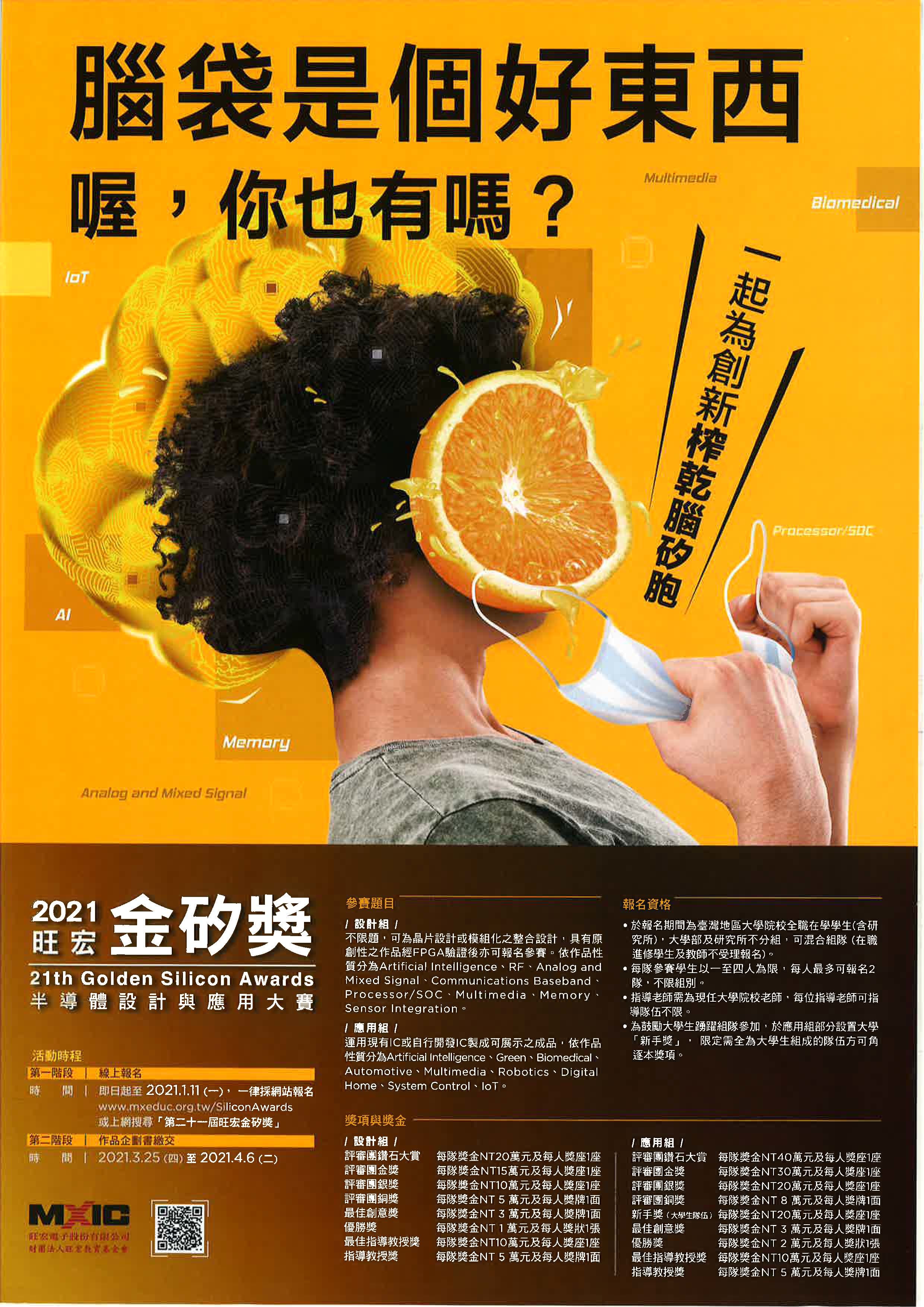 2021旺宏金矽獎